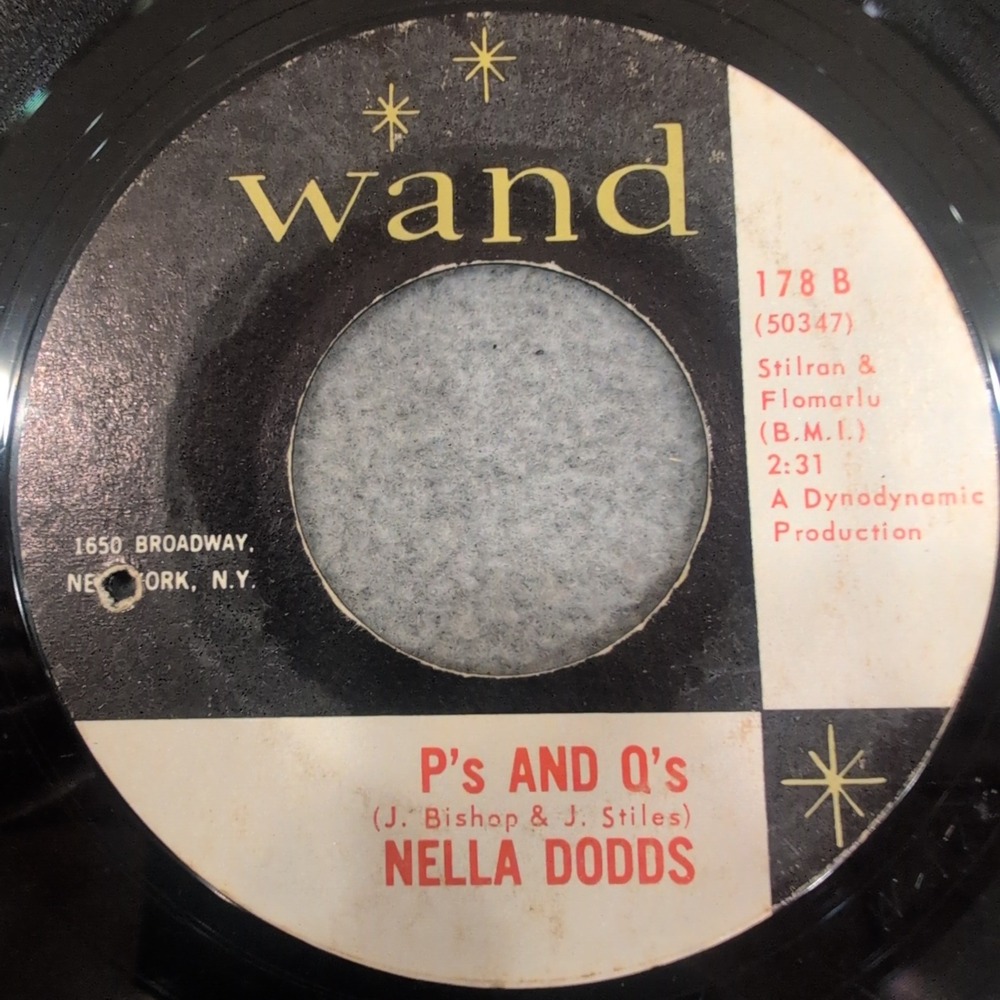 Nella Dodds Your Love Back P's And Q's Wand 178 Northern Soul 45 RPM Vinyl - Picture 2 of 4